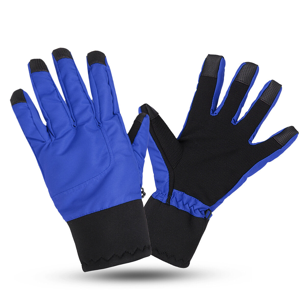 L Winter Motorcycle Gloves: Touchscreen, Windproof, Waterproof, Anti-slip, Thermal Nylon