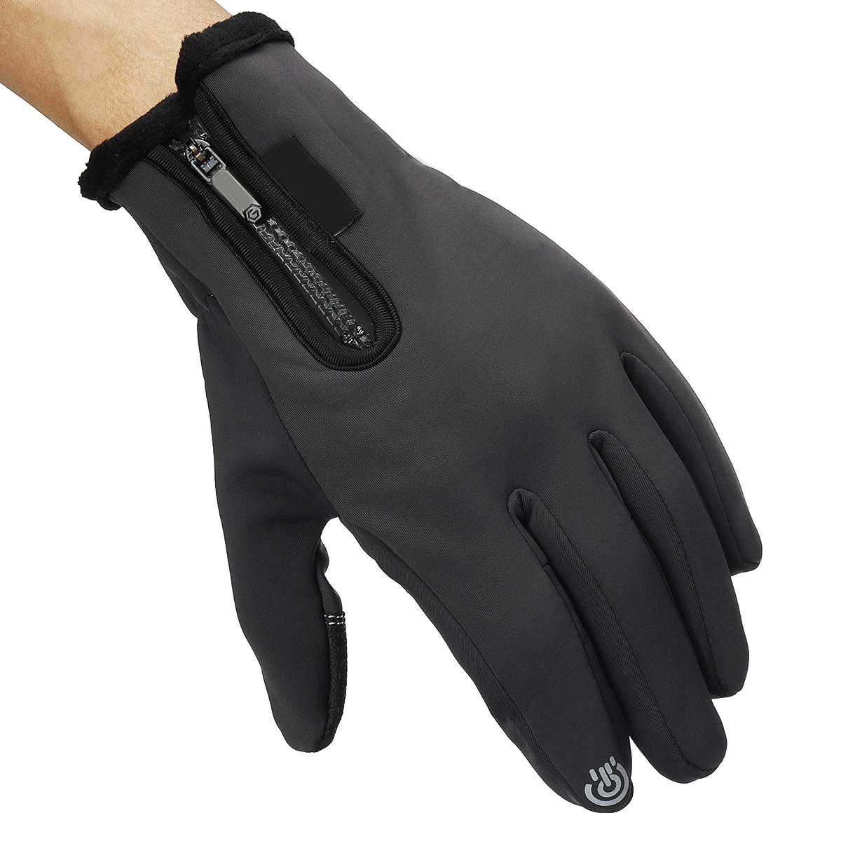 Touchscreen Winter Gloves: Anti-Slip, Windproof, Waterproof for Skiing, Climbing, Motorcycle