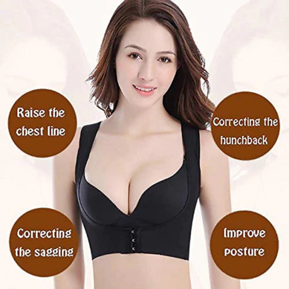 Women’s Posture Corrector Bra Body Compression Vest Shapewear Chest Hunchback Relief