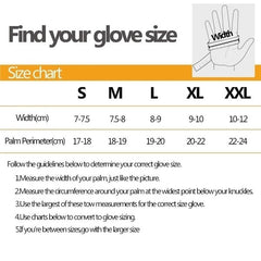 Touchscreen Winter Gloves: Anti-Slip, Windproof, Waterproof for Skiing, Climbing, Motorcycle