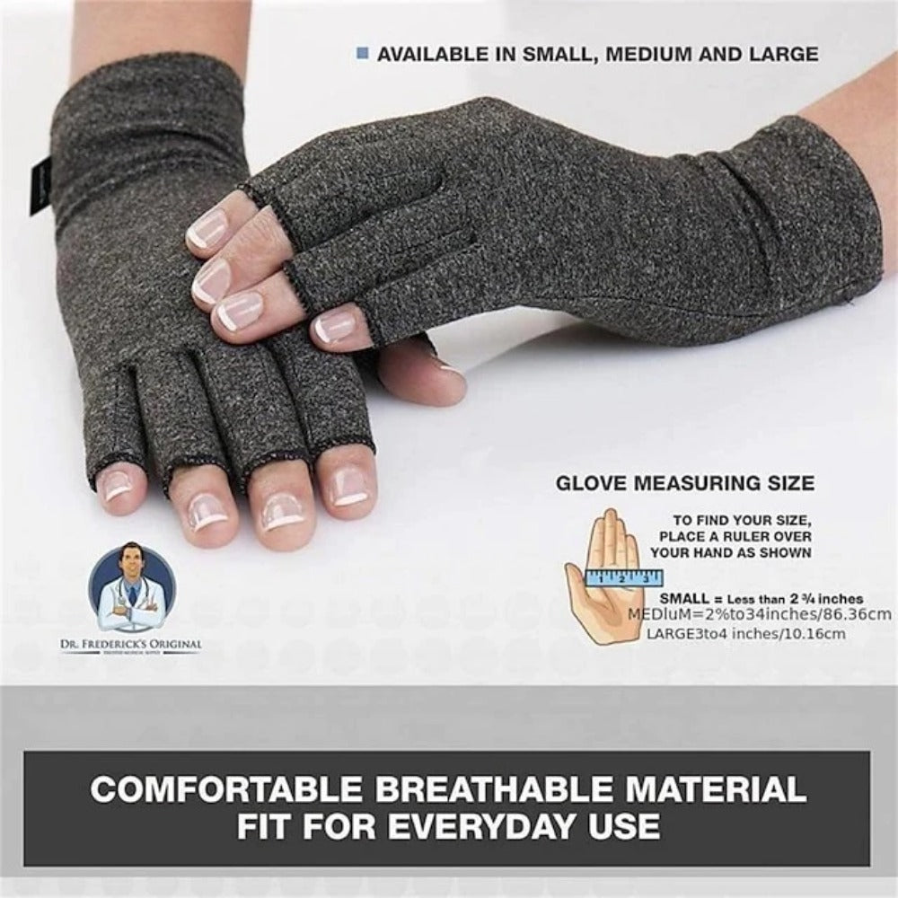 1 Pair, Arthritis Gloves, Touch Screen Gloves, Compression Gloves, Promote Circulation