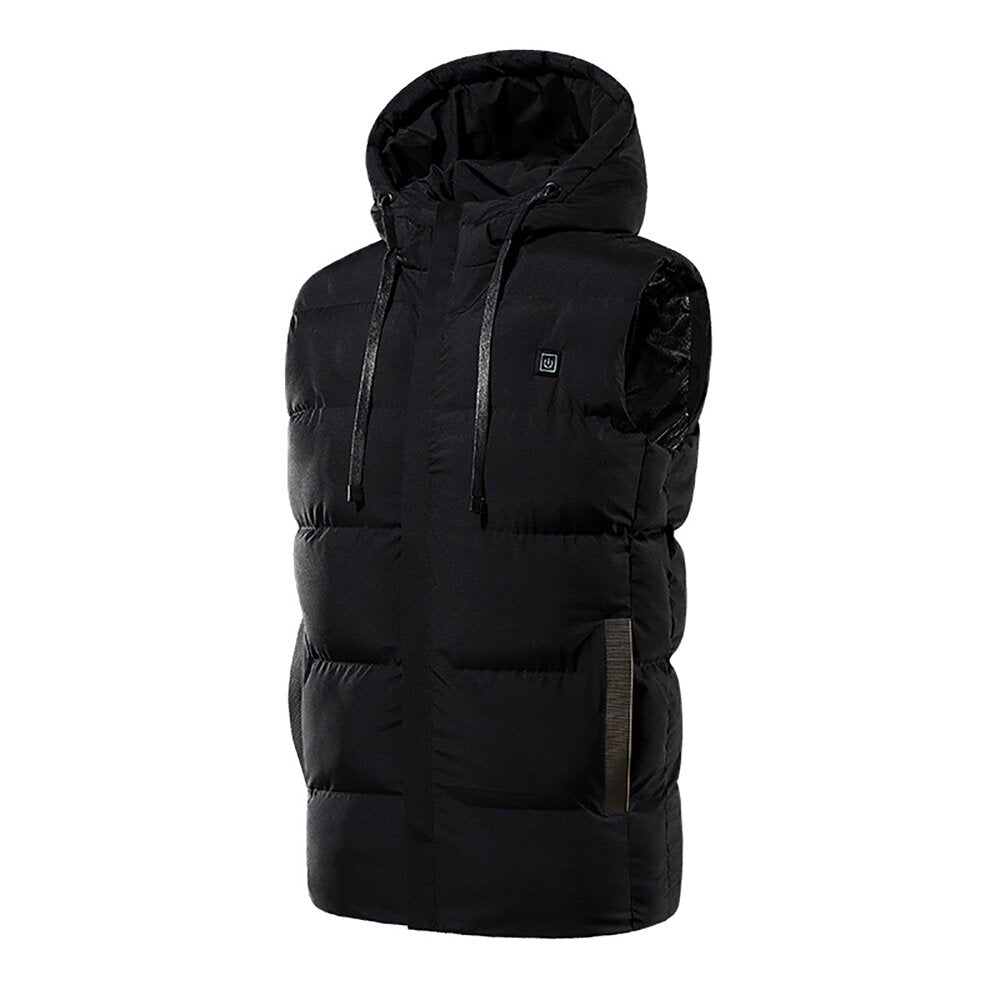 Unisex Heated Vest with USB Charging - Intelligent Temperature Control Winter Jacket