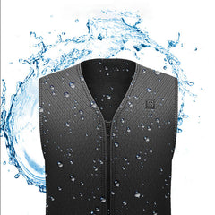 Men's Heated USB Vest - Winter Intelligent Temperature Control Waistcoat