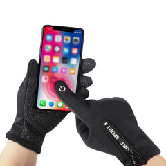 Unisex Thermal Touchscreen Windproof Anti-Slip Driving Gloves