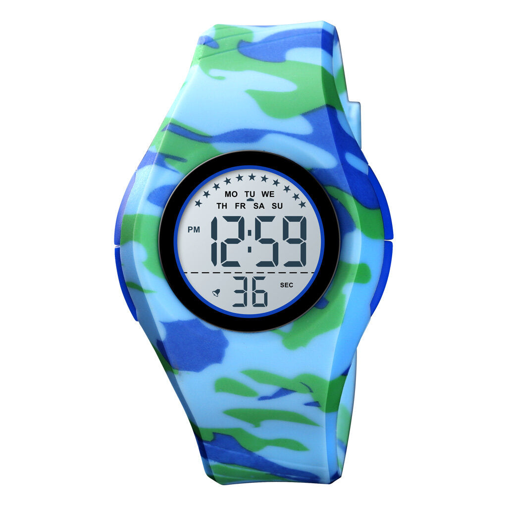 Children Watch Digital Watch  LED Digital Sports Watches Plastic Kids Alarm Watch