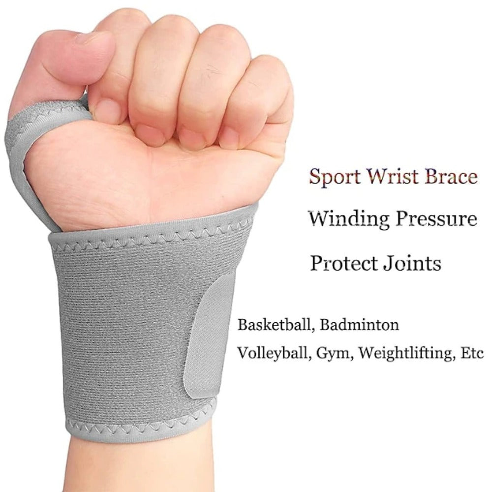 1 Pack Wrist Support Brace/Carpal Tunnel/Wrist Brace/Hand Support Adjustable Wrist Support for Arthritis and Tendinitis Joint Pain Relief