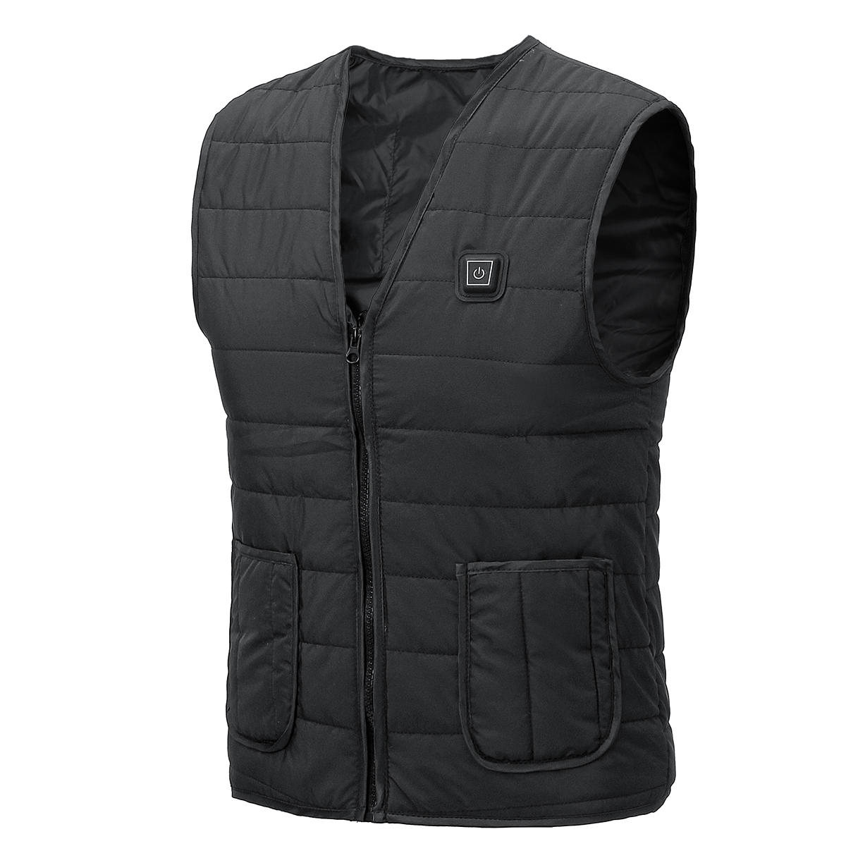 USB Heated Vest 5V Winter Jacket with 3 Temp Settings