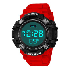 Men Luminous Display Stopwatch Alarm Clock Digital Watch