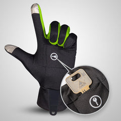 Winter Thermal Warm Full Finger Skiing Cycling Glove Skiing Xiaomi Motorcycle E-bike Bike Bicycle