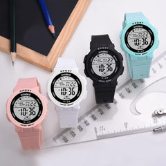 Children Watch 5ATM Waterproof Luminous Display Student Outdoor Sport Digital Watch