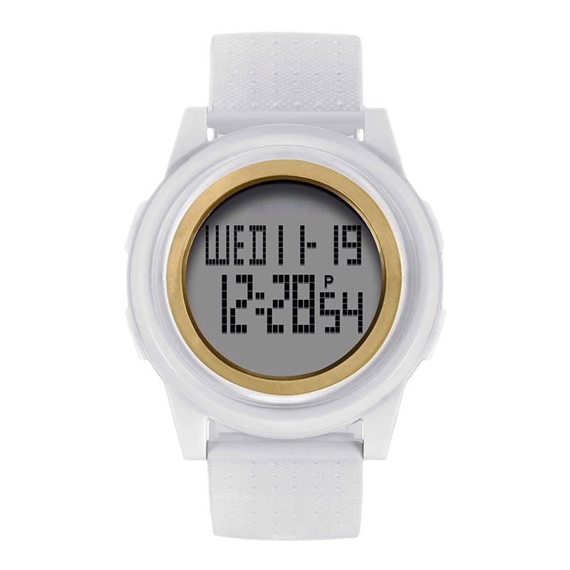 Digital Watch LED Waterproof PU Leather Sports Student Watch