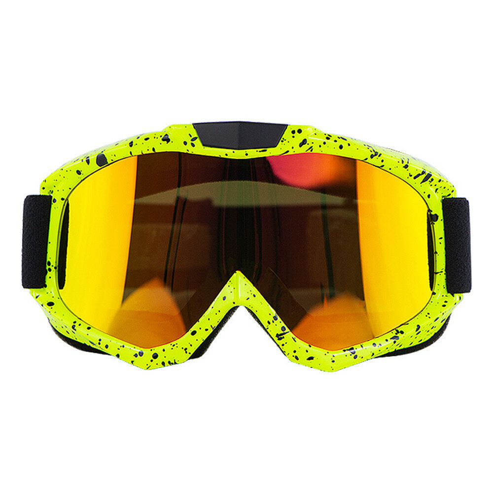 Universal Motorcycle Cycling Skiing Sport Goggles Outdoor Windproof TPU Anti-shock Breathable