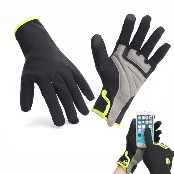 Touchscreen Waterproof Winter Gloves for Motorcycle & Cycling - Warm & Windproof Full Finger