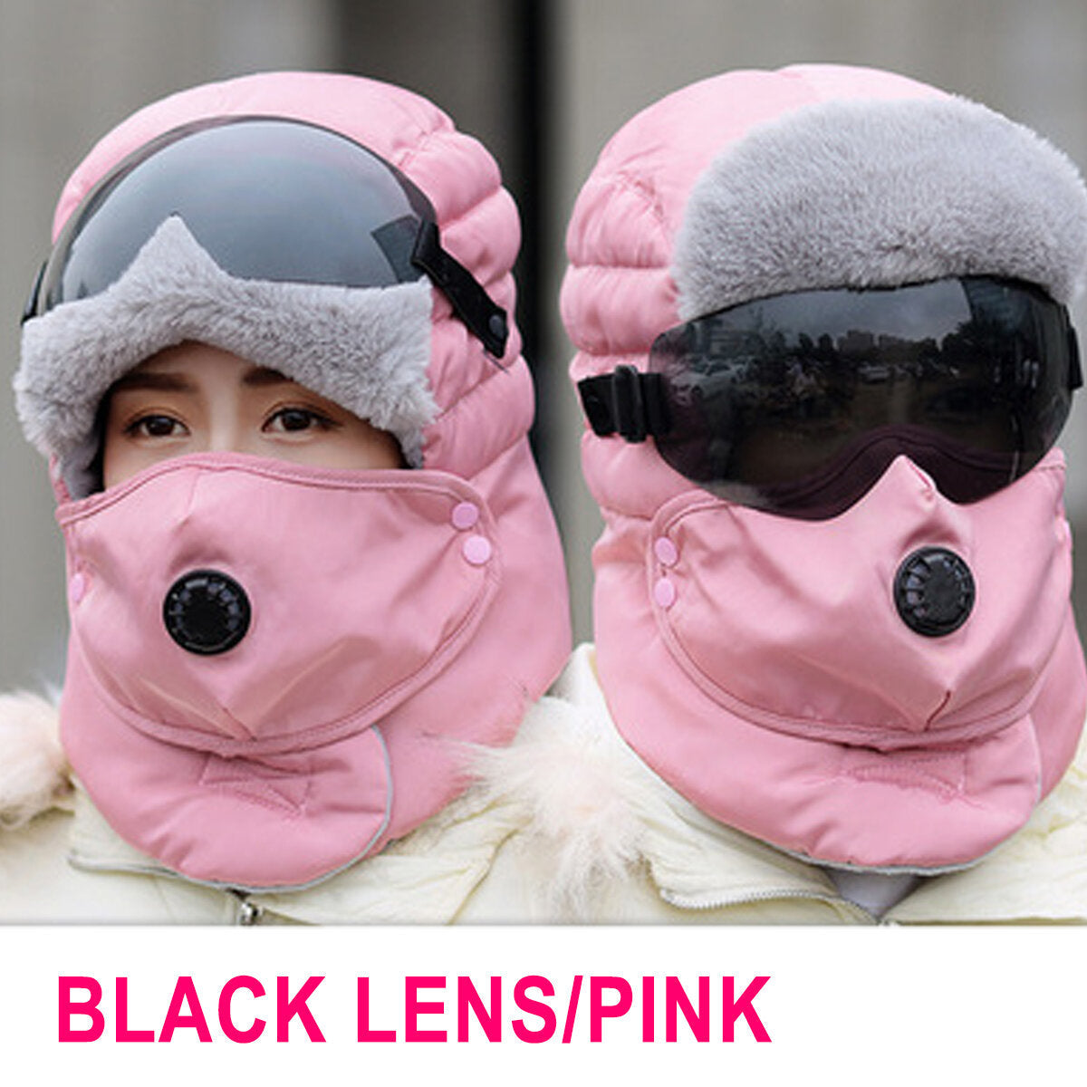 Winter Original Design Warm Winter Hat For Women Waterproof Hood Hat With Glasses