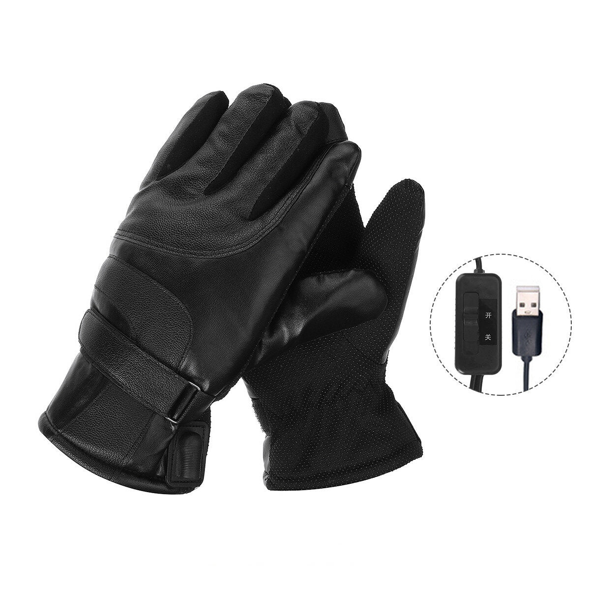 USB Rechargeable Heated Winter Gloves for Sports, Climbing, Cycling - Thermal Insulated