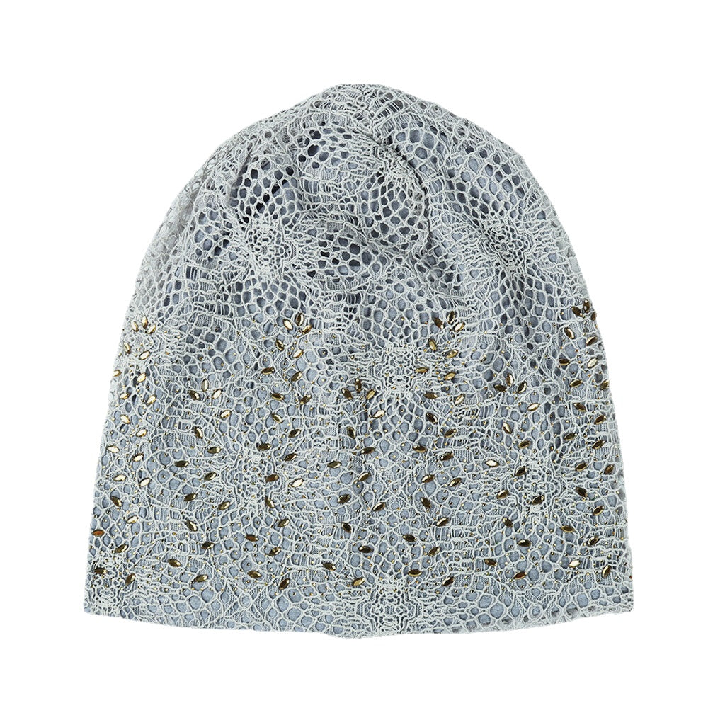 Breathable Knitting Cutout Beanie Hat