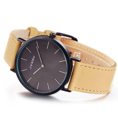 Women Watch Simple PU Leather Strap Luxury Brand Ladies Quartz Wrist Watch