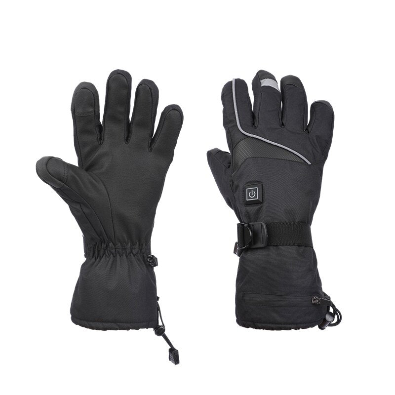 Waterproof USB Heated Touchscreen Gloves with Temperature Control