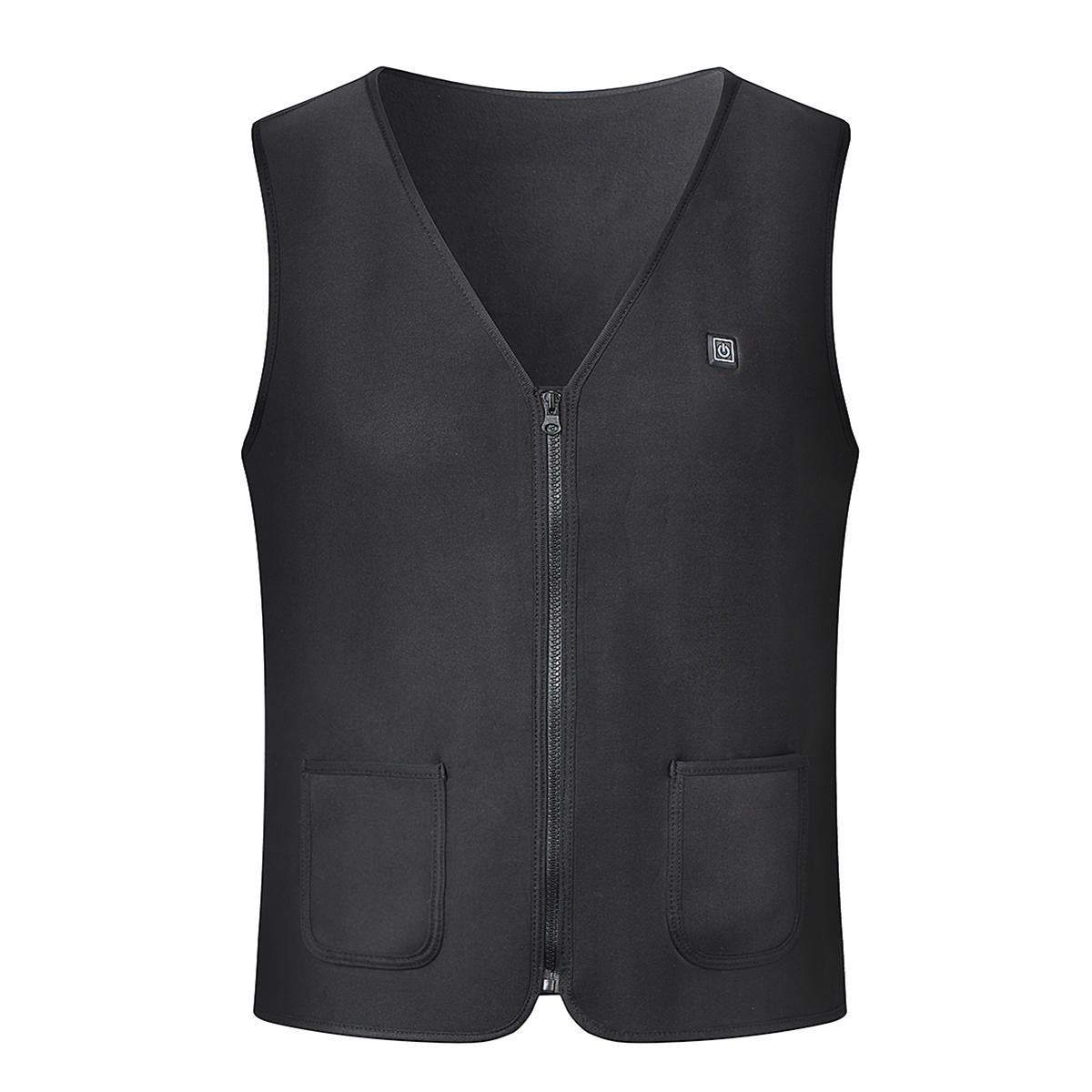 Men Women Intelligent Waistcoat Waterproof Electric Heating USB Sleeveless Coats Winter Temperature Control