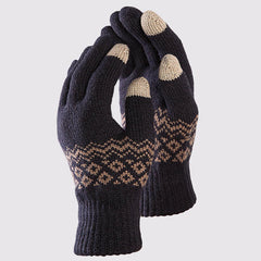 1 Pair Touch Screen Gloves From Winter Warm Velvet Cycling Motorcycle Glove Full Finger Gloves