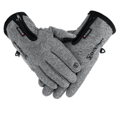 Waterproof Thermal Touchscreen Ski Gloves - Warm Winter Mittens