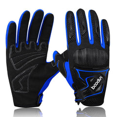 Full Finger Motorcycle Riding Gloves - Washable, Sports, Cycling, Motocross