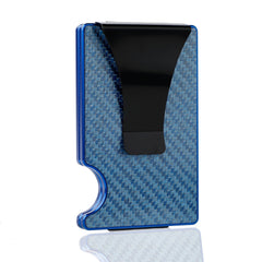 Man wallet MIni Carbon Fiber Wallet Smart Credit Card Holder RFID Blocking Wallet Men Women Slim And Thin Money Bag