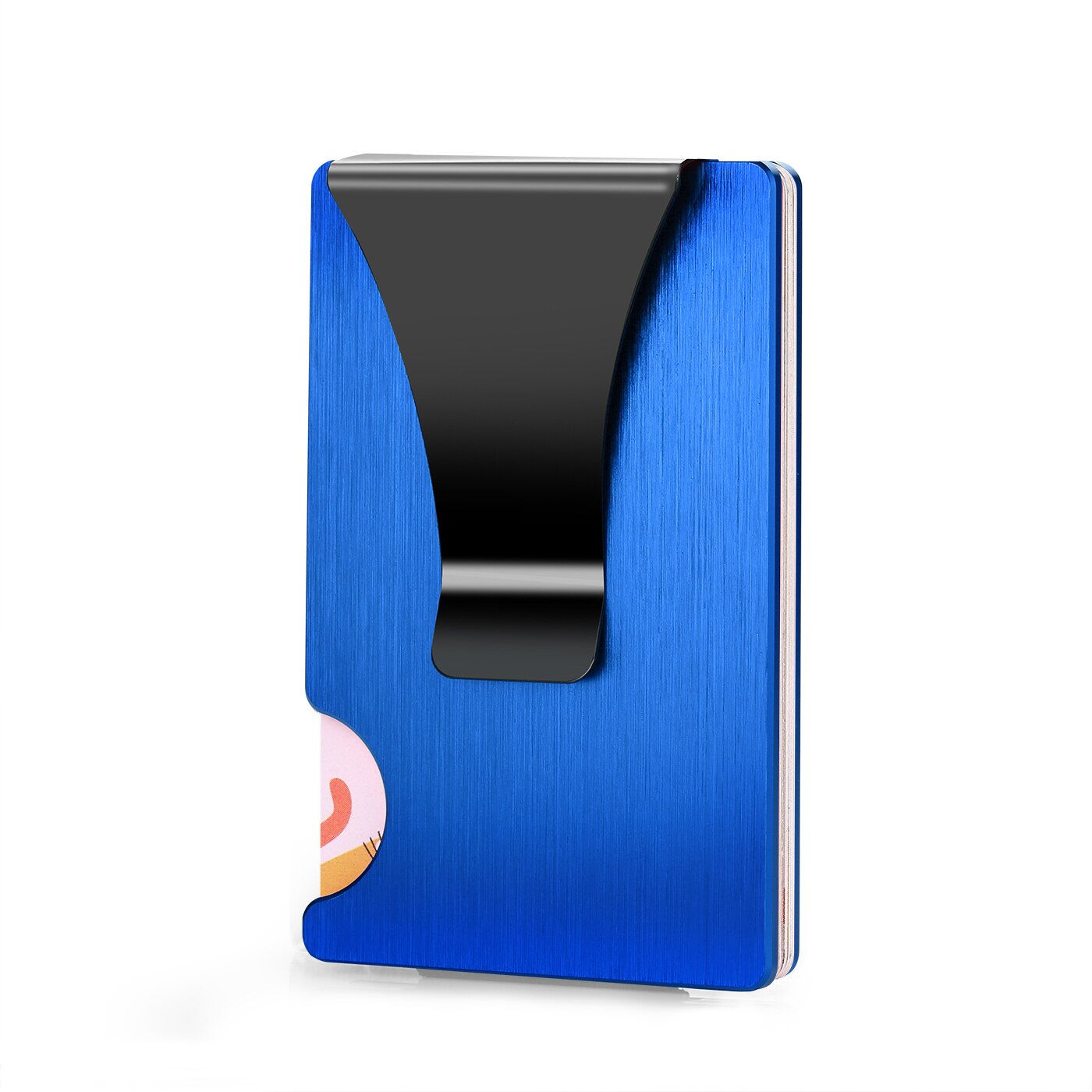 Man wallet MIni Carbon Fiber Wallet Smart Credit Card Holder RFID Blocking Wallet Men Women Slim And Thin Money Bag