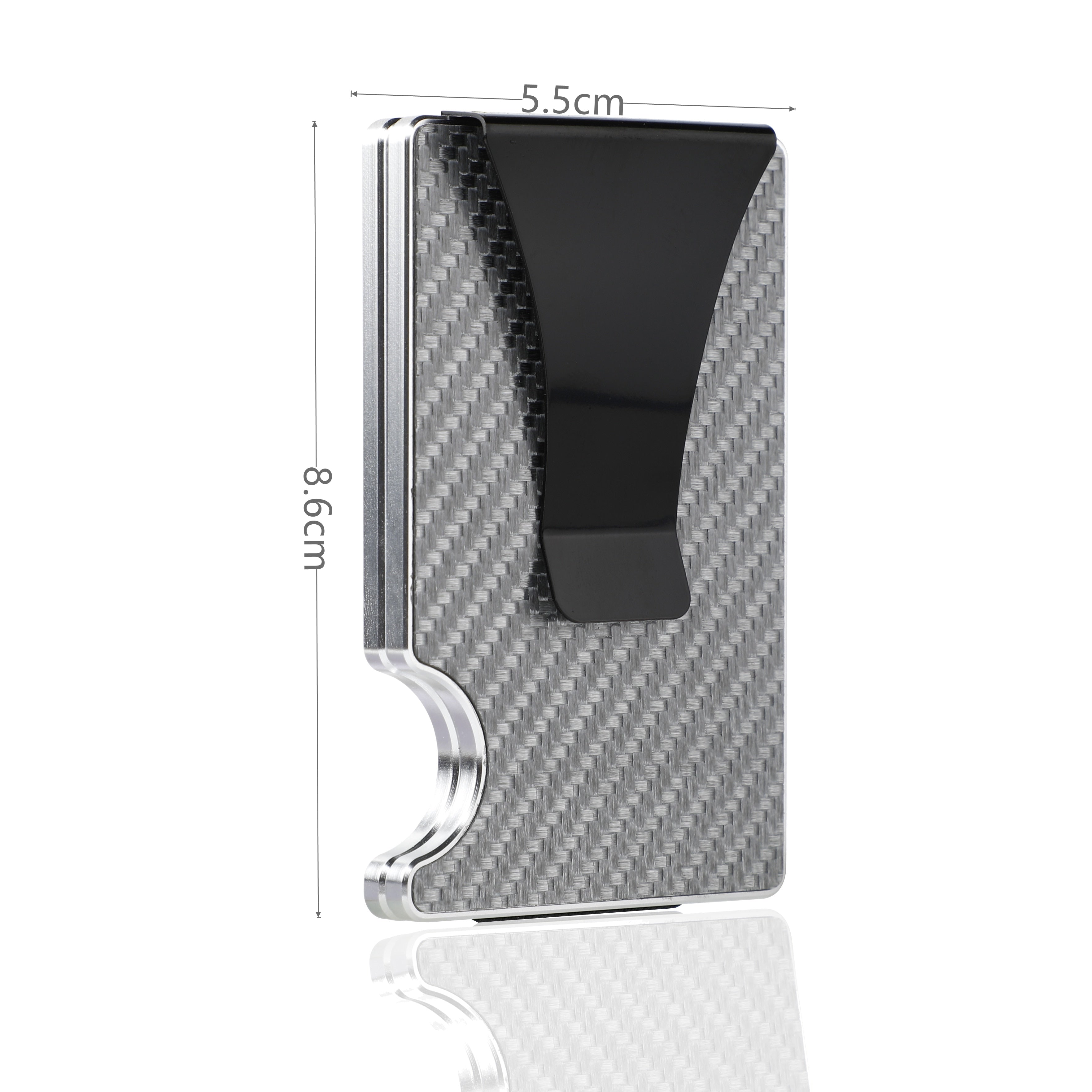 Man wallet MIni Carbon Fiber Wallet Smart Credit Card Holder RFID Blocking Wallet Men Women Slim And Thin Money Bag