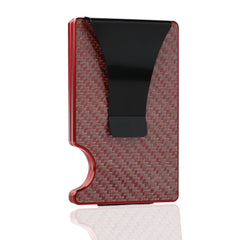 Man wallet MIni Carbon Fiber Wallet Smart Credit Card Holder RFID Blocking Wallet Men Women Slim And Thin Money Bag