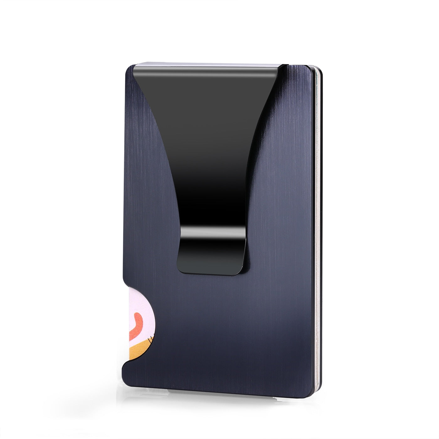 Man wallet MIni Carbon Fiber Wallet Smart Credit Card Holder RFID Blocking Wallet Men Women Slim And Thin Money Bag