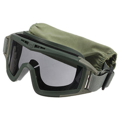 Protective Goggle Glasses with 3 Lenses for Motorcycle CS Sports