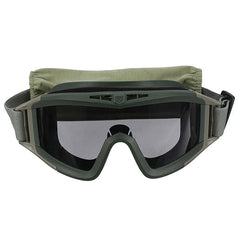 Protective Goggle Glasses with 3 Lenses for Motorcycle CS Sports