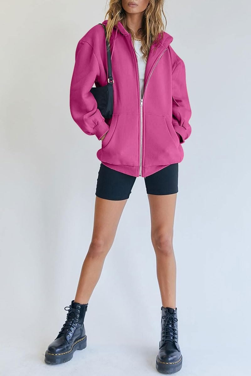 Women’s Teddy Coat – Warm & Cozy Winter Outerwear with Hood & Pockets – Casual, Stylish, Micro-Elastic Fleece Jacket for Cold Weather – Perfect for Street, Vacation, Weekend Wear