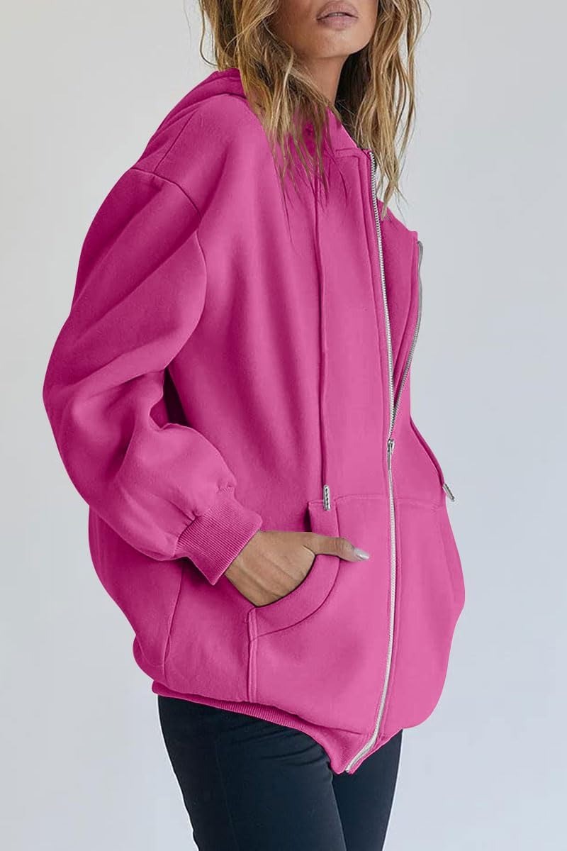 Women’s Teddy Coat – Warm & Cozy Winter Outerwear with Hood & Pockets – Casual, Stylish, Micro-Elastic Fleece Jacket for Cold Weather – Perfect for Street, Vacation, Weekend Wear