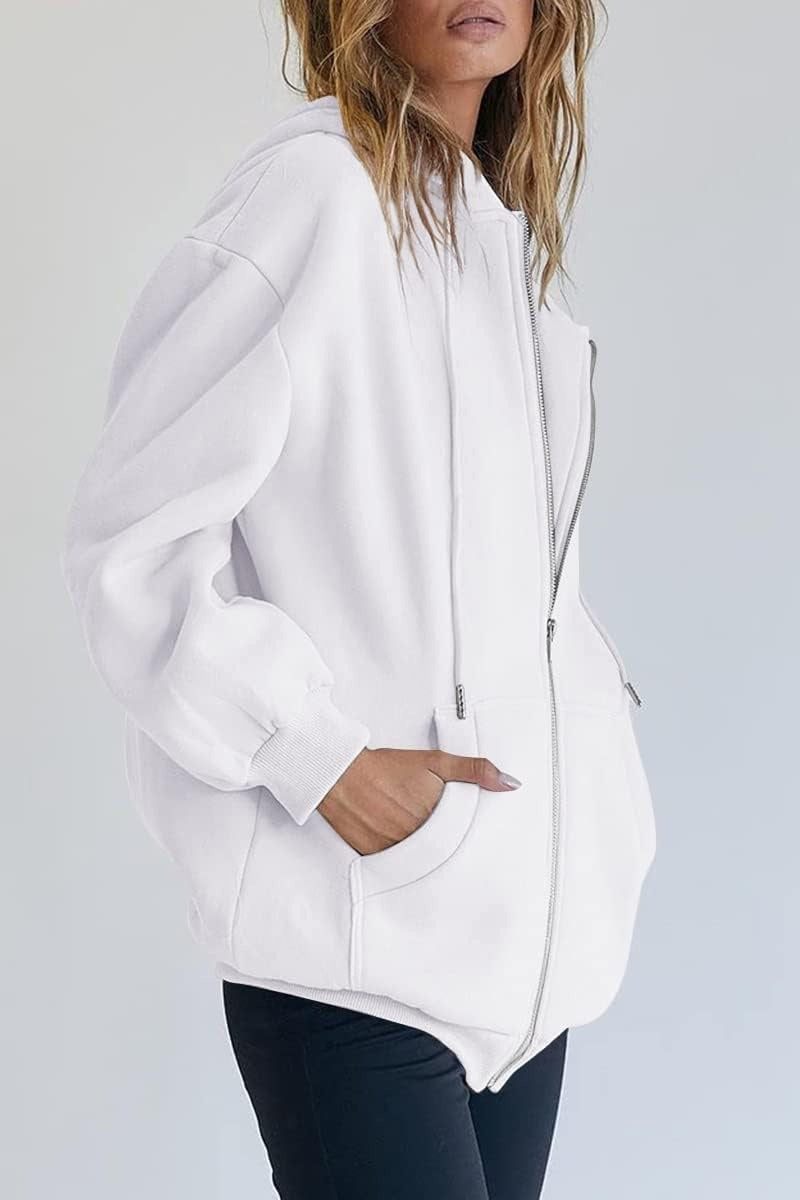Women’s Teddy Coat – Warm & Cozy Winter Outerwear with Hood & Pockets – Casual, Stylish, Micro-Elastic Fleece Jacket for Cold Weather – Perfect for Street, Vacation, Weekend Wear
