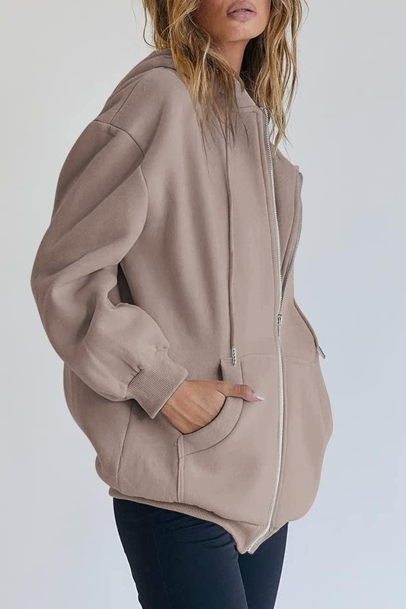 Women’s Teddy Coat – Warm & Cozy Winter Outerwear with Hood & Pockets – Casual, Stylish, Micro-Elastic Fleece Jacket for Cold Weather – Perfect for Street, Vacation, Weekend Wear