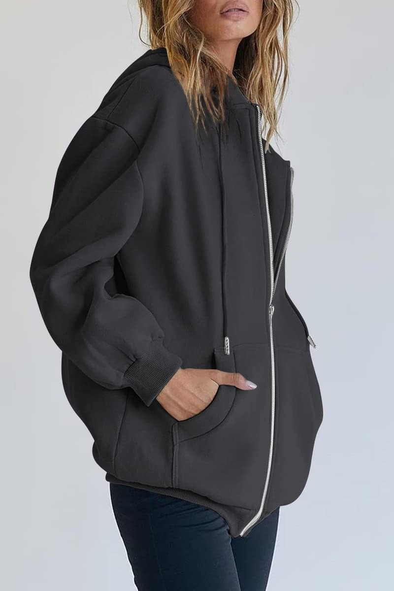 Women’s Teddy Coat – Warm & Cozy Winter Outerwear with Hood & Pockets – Casual, Stylish, Micro-Elastic Fleece Jacket for Cold Weather – Perfect for Street, Vacation, Weekend Wear