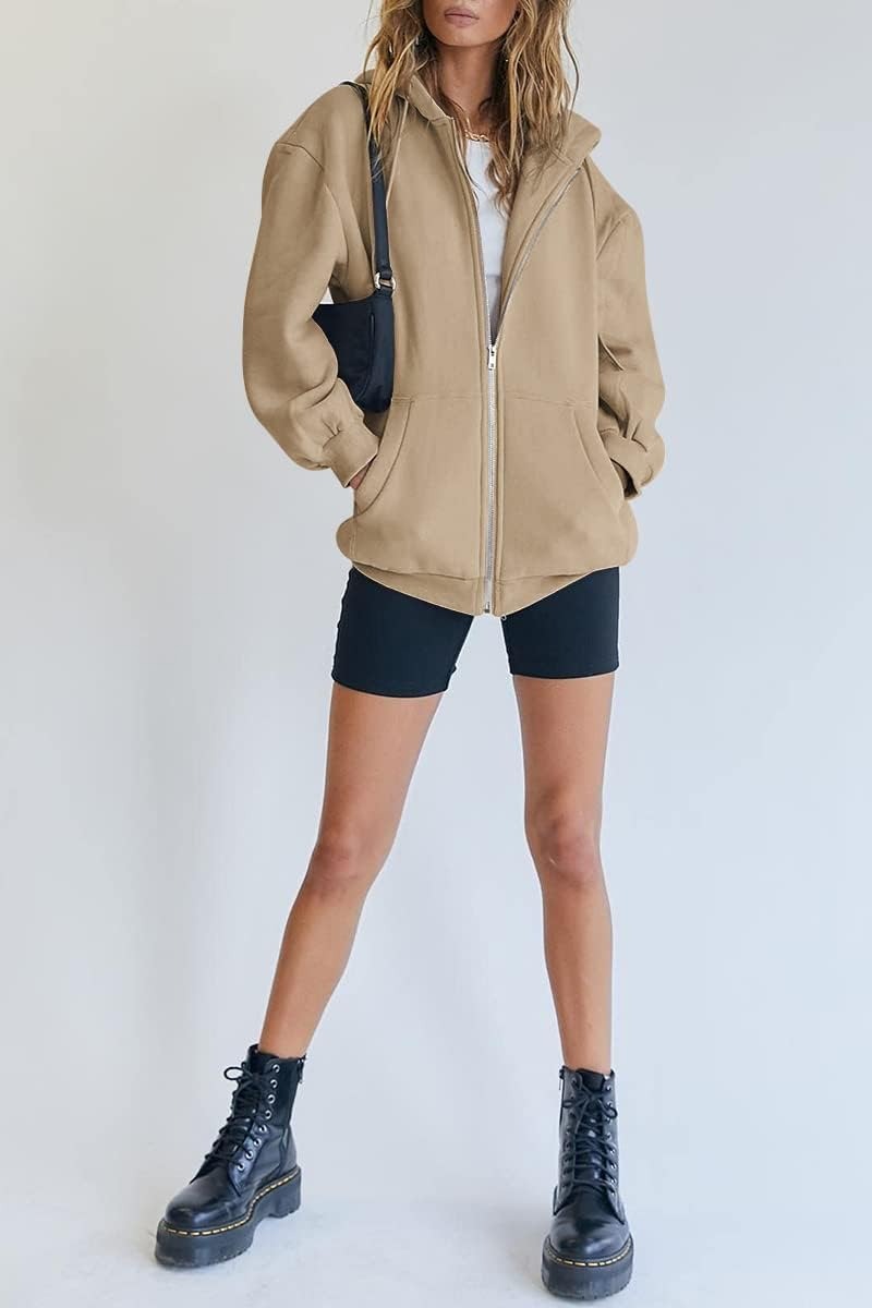 Women’s Teddy Coat – Warm & Cozy Winter Outerwear with Hood & Pockets – Casual, Stylish, Micro-Elastic Fleece Jacket for Cold Weather – Perfect for Street, Vacation, Weekend Wear