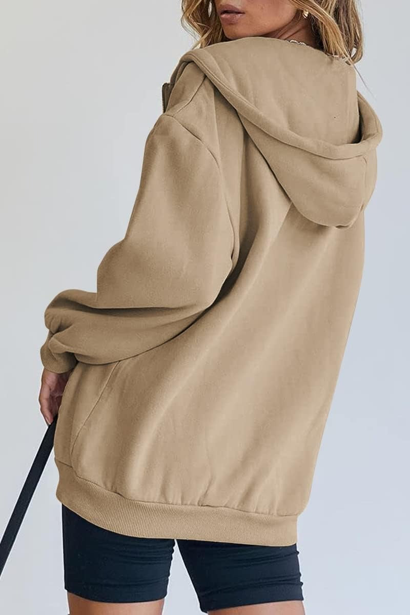 Women’s Teddy Coat – Warm & Cozy Winter Outerwear with Hood & Pockets – Casual, Stylish, Micro-Elastic Fleece Jacket for Cold Weather – Perfect for Street, Vacation, Weekend Wear