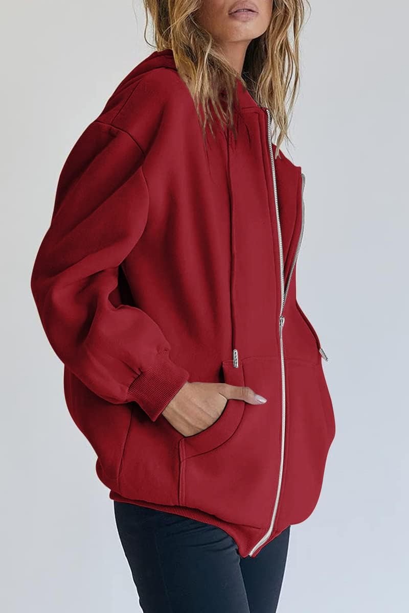 Women’s Teddy Coat – Warm & Cozy Winter Outerwear with Hood & Pockets – Casual, Stylish, Micro-Elastic Fleece Jacket for Cold Weather – Perfect for Street, Vacation, Weekend Wear