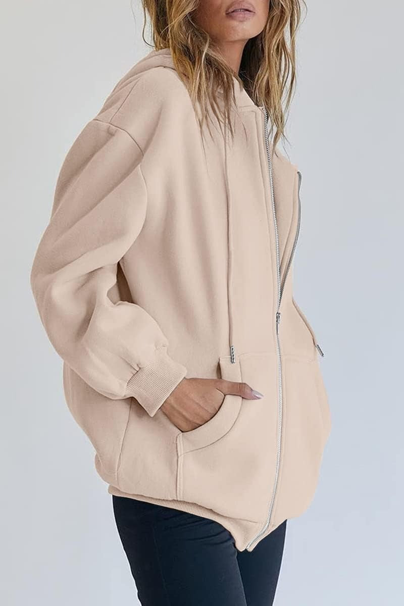 Women’s Teddy Coat – Warm & Cozy Winter Outerwear with Hood & Pockets – Casual, Stylish, Micro-Elastic Fleece Jacket for Cold Weather – Perfect for Street, Vacation, Weekend Wear