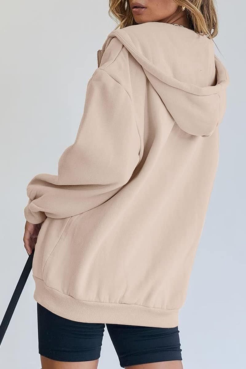 Women’s Teddy Coat – Warm & Cozy Winter Outerwear with Hood & Pockets – Casual, Stylish, Micro-Elastic Fleece Jacket for Cold Weather – Perfect for Street, Vacation, Weekend Wear