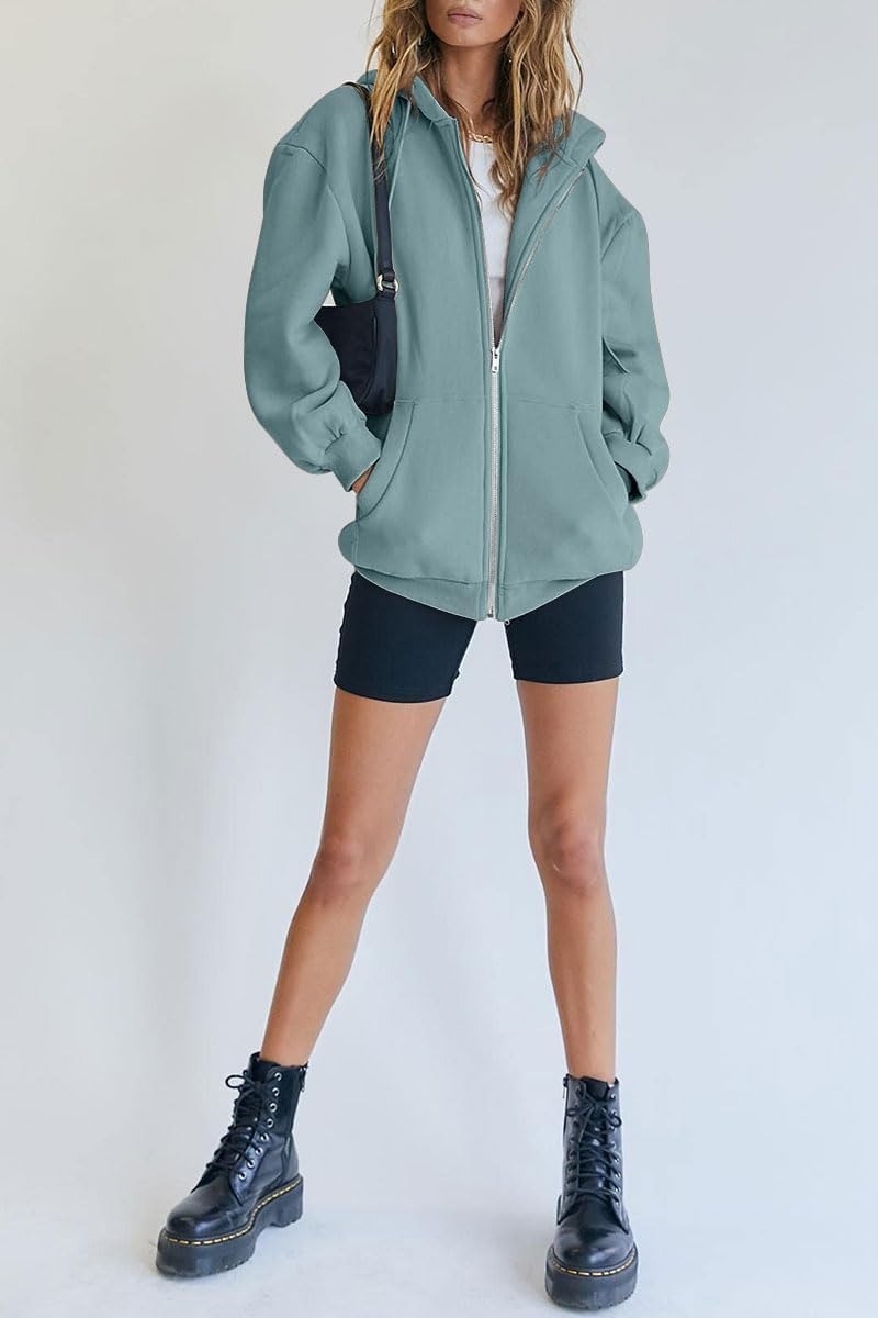 Women’s Teddy Coat – Warm & Cozy Winter Outerwear with Hood & Pockets – Casual, Stylish, Micro-Elastic Fleece Jacket for Cold Weather – Perfect for Street, Vacation, Weekend Wear