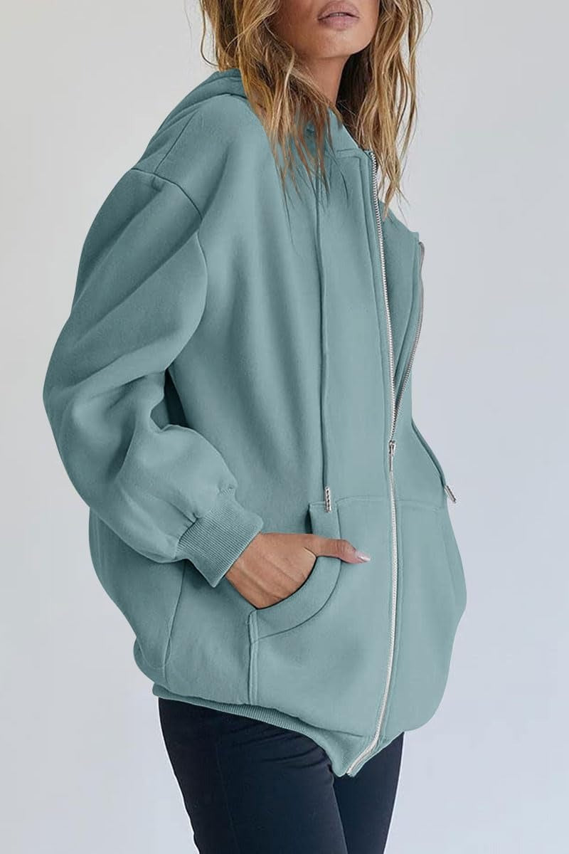 Women’s Teddy Coat – Warm & Cozy Winter Outerwear with Hood & Pockets – Casual, Stylish, Micro-Elastic Fleece Jacket for Cold Weather – Perfect for Street, Vacation, Weekend Wear