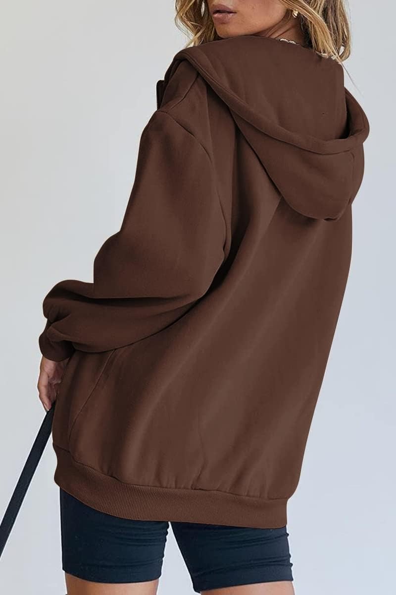 Women’s Teddy Coat – Warm & Cozy Winter Outerwear with Hood & Pockets – Casual, Stylish, Micro-Elastic Fleece Jacket for Cold Weather – Perfect for Street, Vacation, Weekend Wear