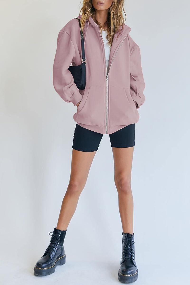 Women’s Teddy Coat – Warm & Cozy Winter Outerwear with Hood & Pockets – Casual, Stylish, Micro-Elastic Fleece Jacket for Cold Weather – Perfect for Street, Vacation, Weekend Wear