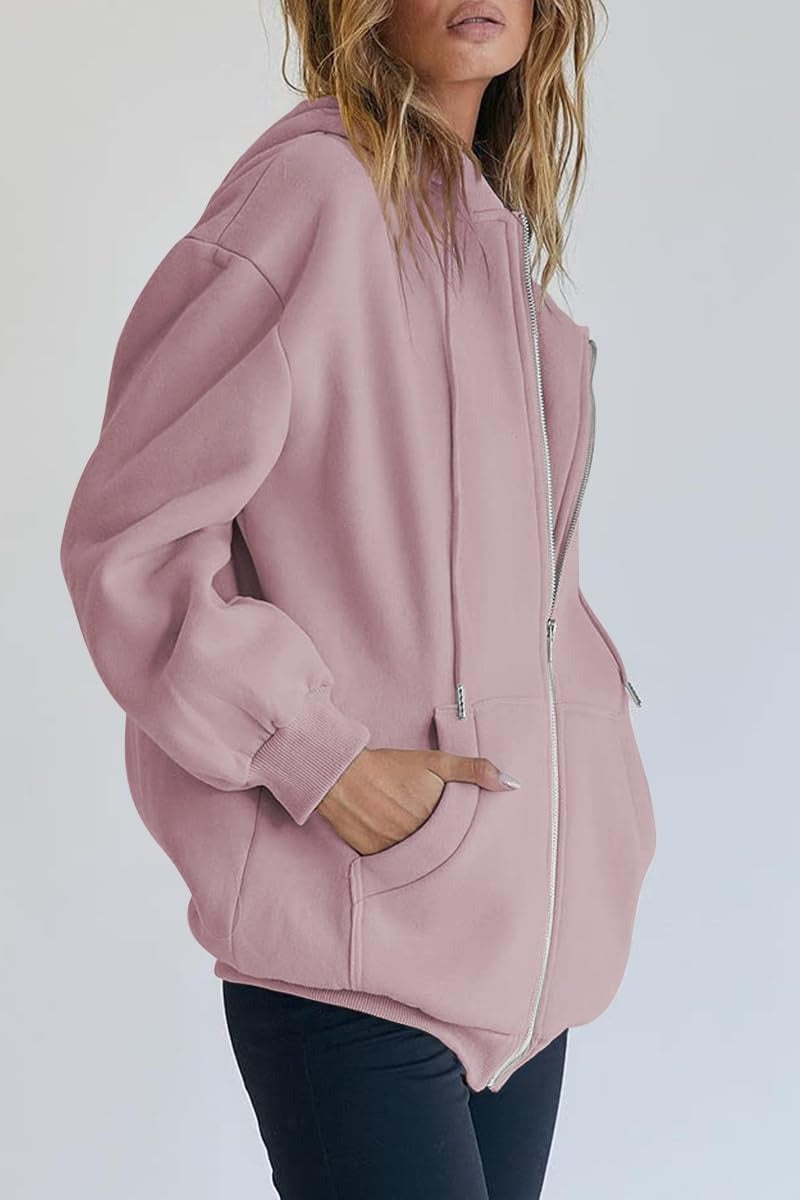 Women’s Teddy Coat – Warm & Cozy Winter Outerwear with Hood & Pockets – Casual, Stylish, Micro-Elastic Fleece Jacket for Cold Weather – Perfect for Street, Vacation, Weekend Wear