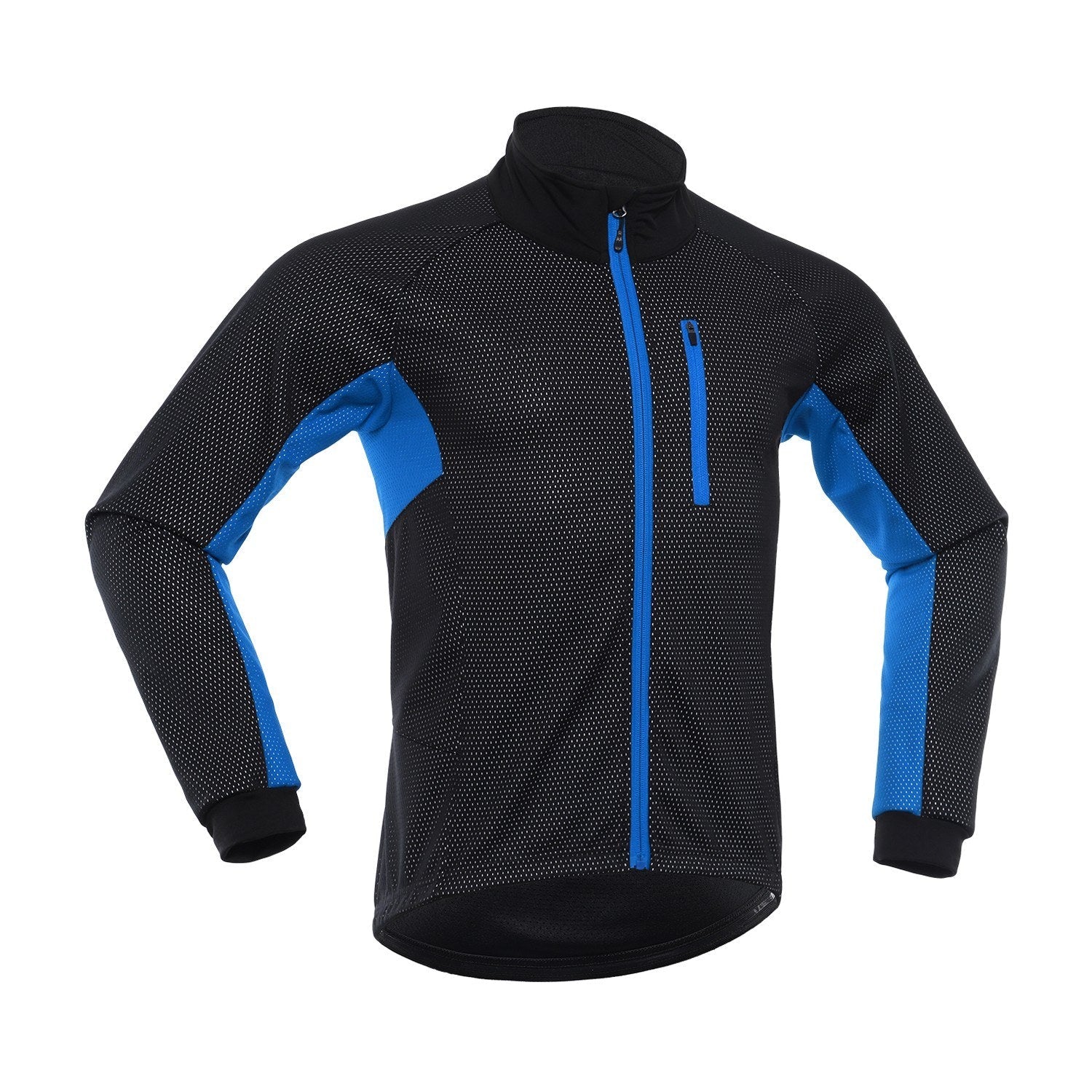 Men Winter Cycling Clothing Set Long Sleeve Windproof Bicycle Jersey with Pants Outdoor Cycling Running Sports Jacket Activewear