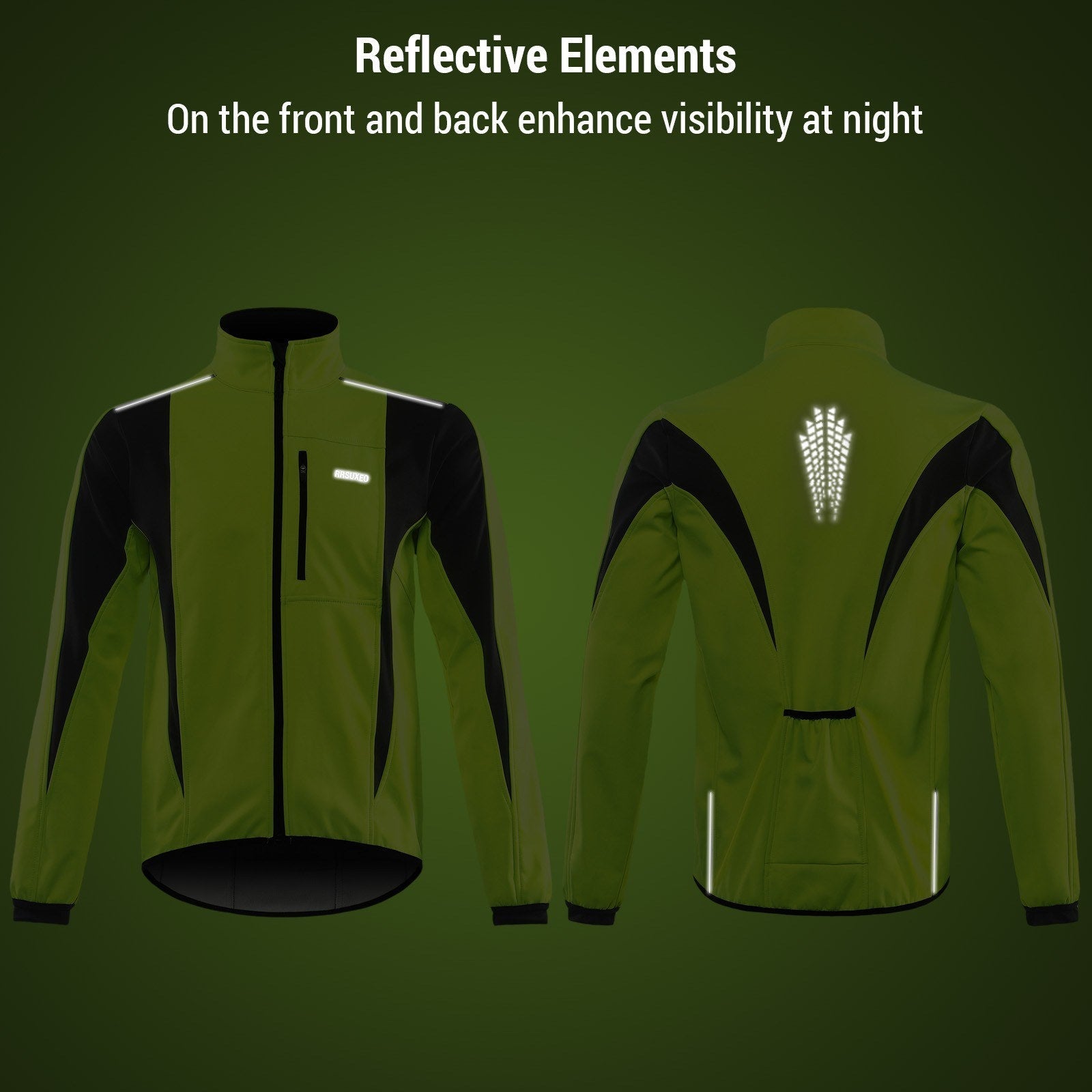 Winter Warm UP Cycling Jacket Breathable Bike Outerwear Windproof Waterproof Cycling Jacket